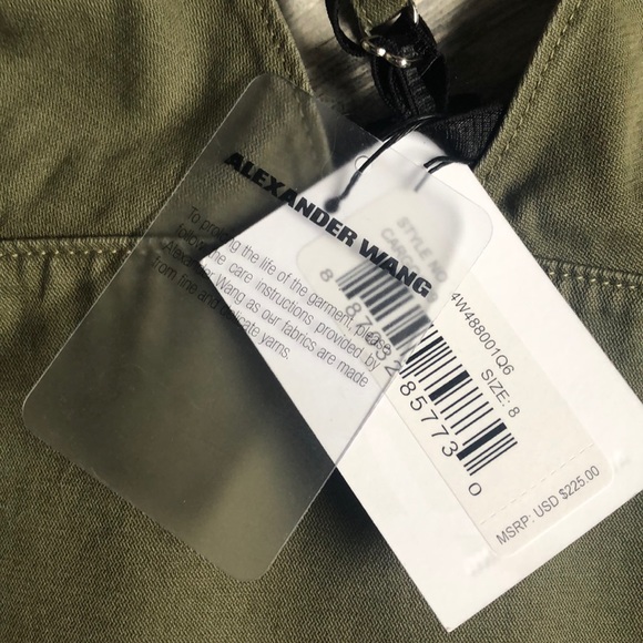 NWT T by Alexander wang twill bra - Picture 9 of 17